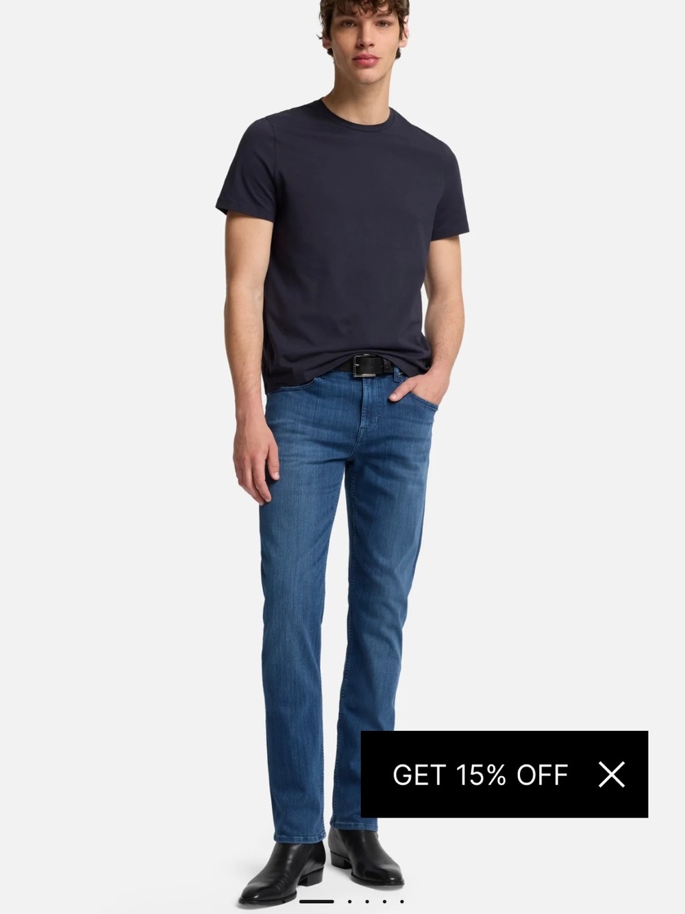 7 For All Mankind Men’s Soft Stretch Jeans Blue W28